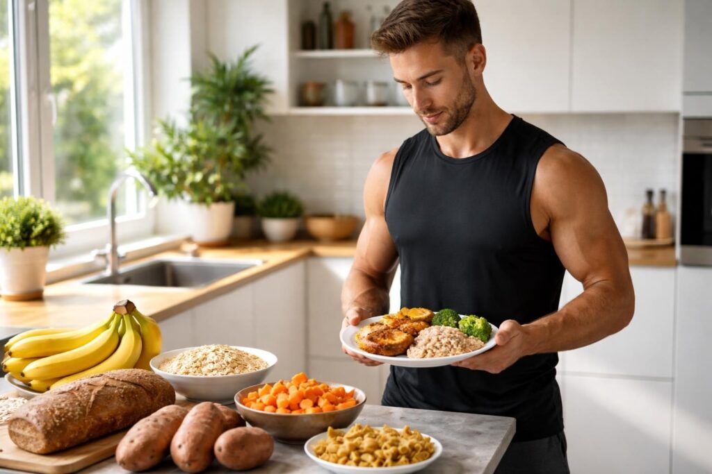 découvrez combien de glucides consommer avant une séance intense pour optimiser votre énergie et vos performances sportives.