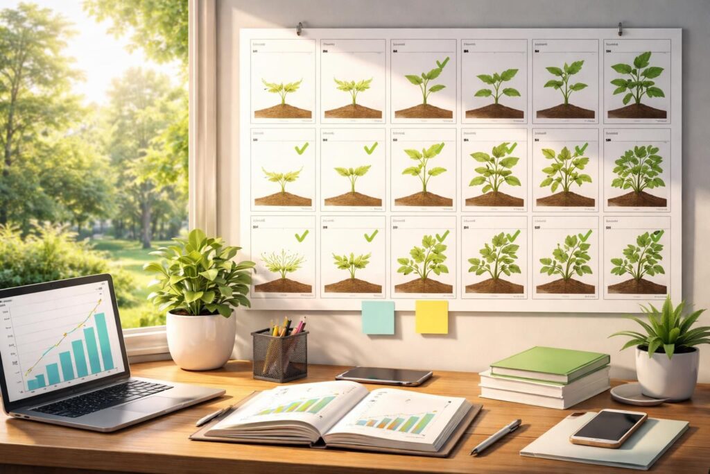 découvrez comment élaborer une progression durable sur un an grâce à des stratégies efficaces et un suivi régulier pour atteindre vos objectifs à long terme.