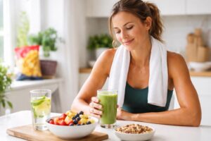 découvrez nos conseils pratiques pour éviter les fringales après le sport et maintenir une alimentation équilibrée.