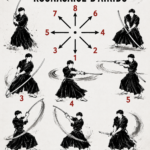 Pratiquants d'Aïkido utilisant un Bokken dans une salle d'entraînement à Rognac