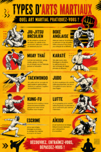 Un groupe de femmes pratiquant des arts martiaux en salle de sport, illustrant la diversité des styles.