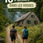 Panorama des montagnes vosgiennes, parfait pour une escapade nature.
