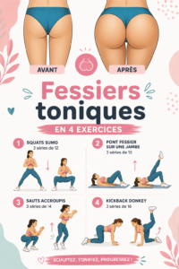 Femme pratiquant des exercices de musculation pour tonifier ses fessiers