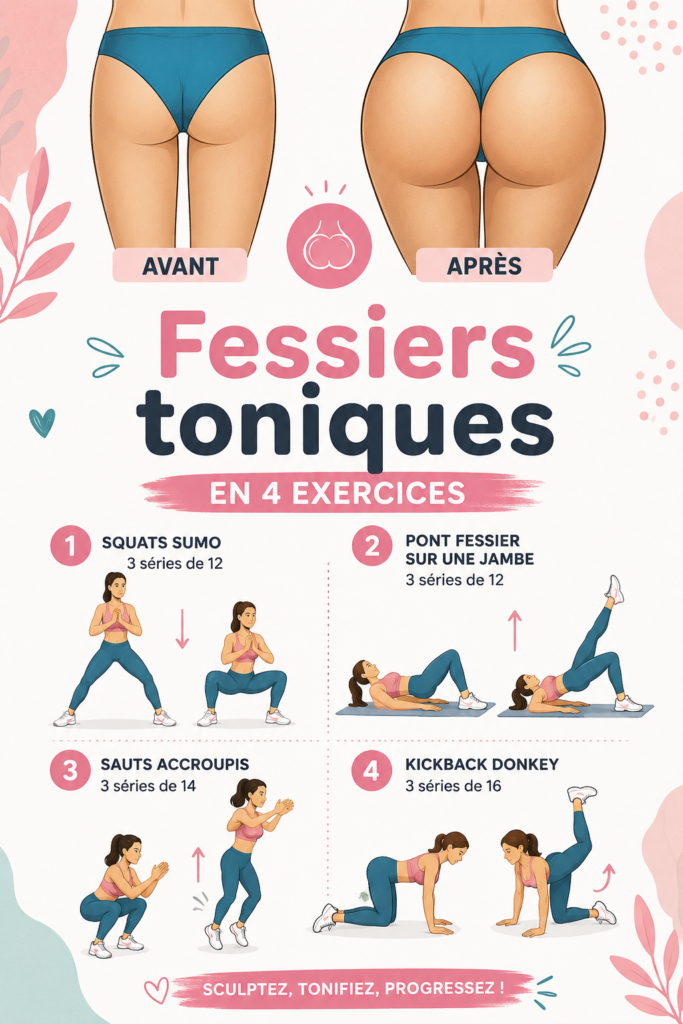 Femme pratiquant des exercices de musculation pour tonifier ses fessiers