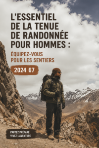 Tenues de randonnée pour hommes prêtes pour l'aventure en extérieur.