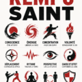 Femme pratiquant le Karaté Kempo dans un dojo à Saint-Mathieu