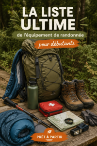 Une randonneuse équipée avec un sac à dos et des chaussures adaptées