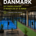 Joueur de padel en action sur un terrain à Roskilde