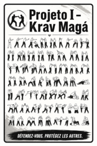 Femme en train de pratiquer le Krav Maga avec un instructeur