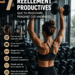 Femme heureuse lisant un livre en vacances, symbolisant le développement personnel.