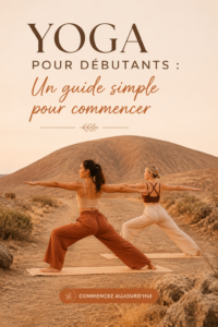 Une femme pratiquant des postures de yoga dans un environnement serein.
