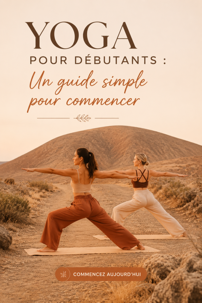 Une femme pratiquant des postures de yoga dans un environnement serein.