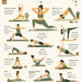 Femme pratiquant le yoga avec un matériel adapté dans un espace zen.