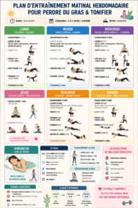 Femme effectuant un exercice matinal dans un parc, idéale pour un entraînement de perte de poids.