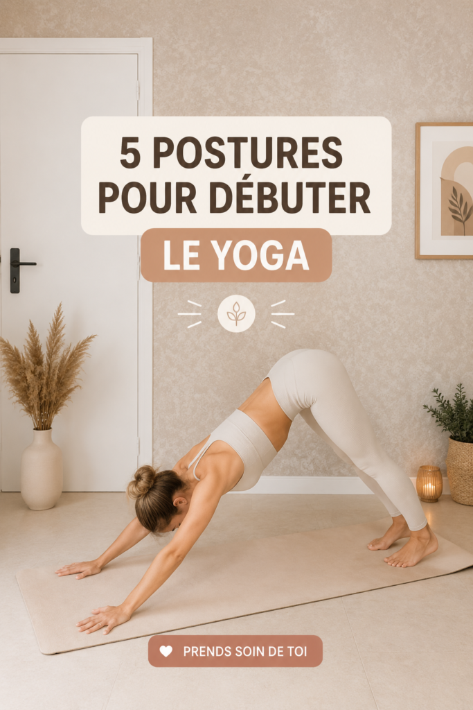 Femme pratiquant le yoga chez elle en position de méditation.