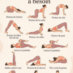 Femme pratiquant le yoga pour soulager les douleurs dans le dos.