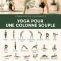 Femme pratiquant du yoga flow pour assouplir son dos sur un tapis dans un environnement calme.