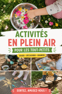 Un groupe d'enfants rieurs jouant à l'extérieur dans un parc verdoyant