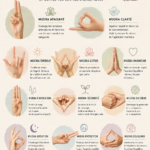 Une femme en méditation pratiquant un Mudra avec les mains, apportant un moment de sérénité.