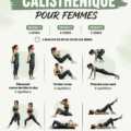 Femme s'entraînant au calisthénics en extérieur, défiant la gravité avec des exercices de poids de corps.
