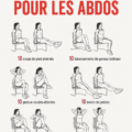 Collection d'exercices faciles pour tonifier les abdos, montrant des femmes en action.