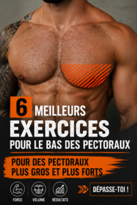 Femme en train de faire des exercices pour les pectoraux