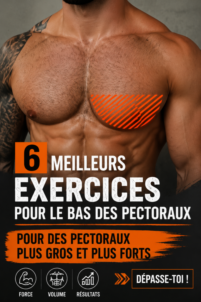 Femme en train de faire des exercices pour les pectoraux