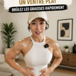 Femme faisant des exercices au sol pour tonifier son ventre et brûler des calories