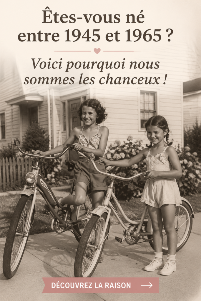 Portrait d'une femme souriante de la génération 1945-1965 partageant ses souvenirs.