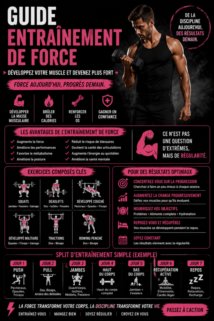 Une femme s'entraîne avec des poids pour renforcer ses muscles