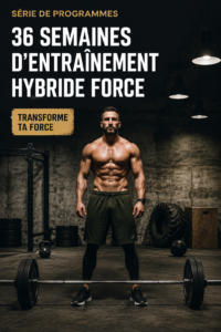 Femme s'entraînant avec un programme de musculation hybride pour améliorer sa force et son endurance.