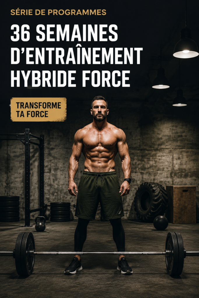 Femme s'entraînant avec un programme de musculation hybride pour améliorer sa force et son endurance.