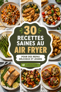 Une assiette de légumes croquants cuits à la friteuse à air, mise en avant pour des repas sains.