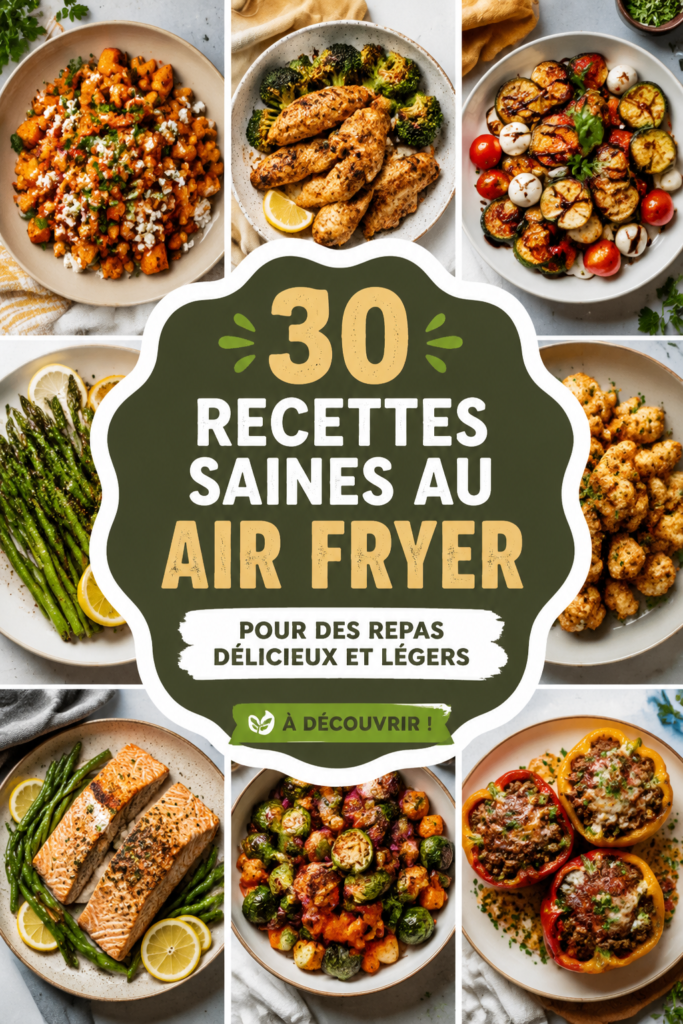 Une assiette de légumes croquants cuits à la friteuse à air, mise en avant pour des repas sains.