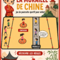 Un groupe d'enfants jouant au jeu de la Muraille de Chine au parc.