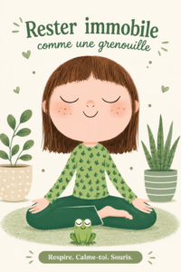 Une femme zen méditant paisiblement dans un environnement naturel