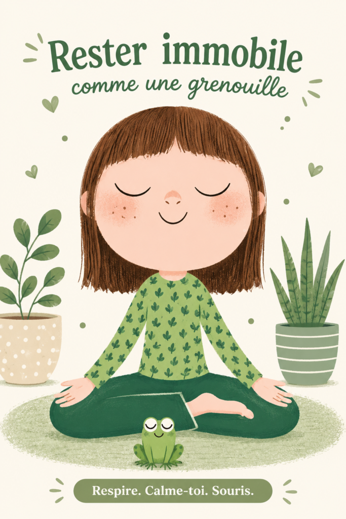 Une femme zen méditant paisiblement dans un environnement naturel