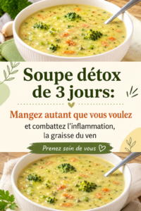 Un bol de soupe détox riche en légumes colorés et savoureux, parfait pour revitaliser le corps.