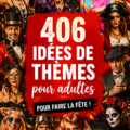 Une table décorée pour une fête à thème avec des éléments festifs.