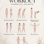 Femmes pratiquant un workout doux en extérieur, souriantes et détendues.