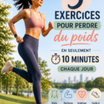 5 exercices de perte de poids en 10 minutes adaptés aux femmes
