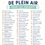 Des enfants s'amusant en plein air avec des jeux variés.