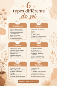 Femme prenant soin d'elle avec une activité de bien-être tel que la méditation ou le yoga.