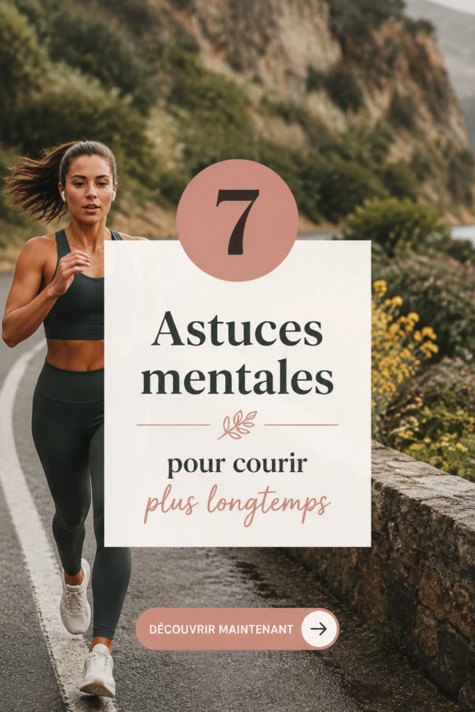 Femme courant dans un parc, souriante et pleine d'énergie, profitant de sa course.