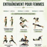 Une femme réalisant des exercices de calisthénique dans un parc