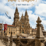 Vue pittoresque du Camino de Santiago avec des paysages verdoyants.