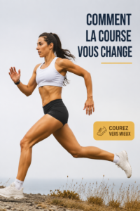 femme courant dans un parc, illustrant les bienfaits du running