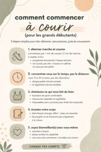 Femme courant dans un parc lors d'une belle journée