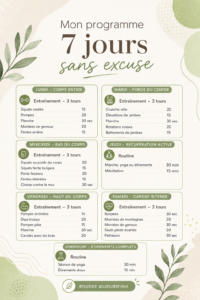 femme faisant des exercices sans équipement à la maison