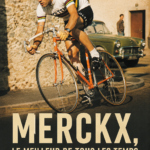 Portrait d'Eddy Merckx, légende du cyclisme belge.